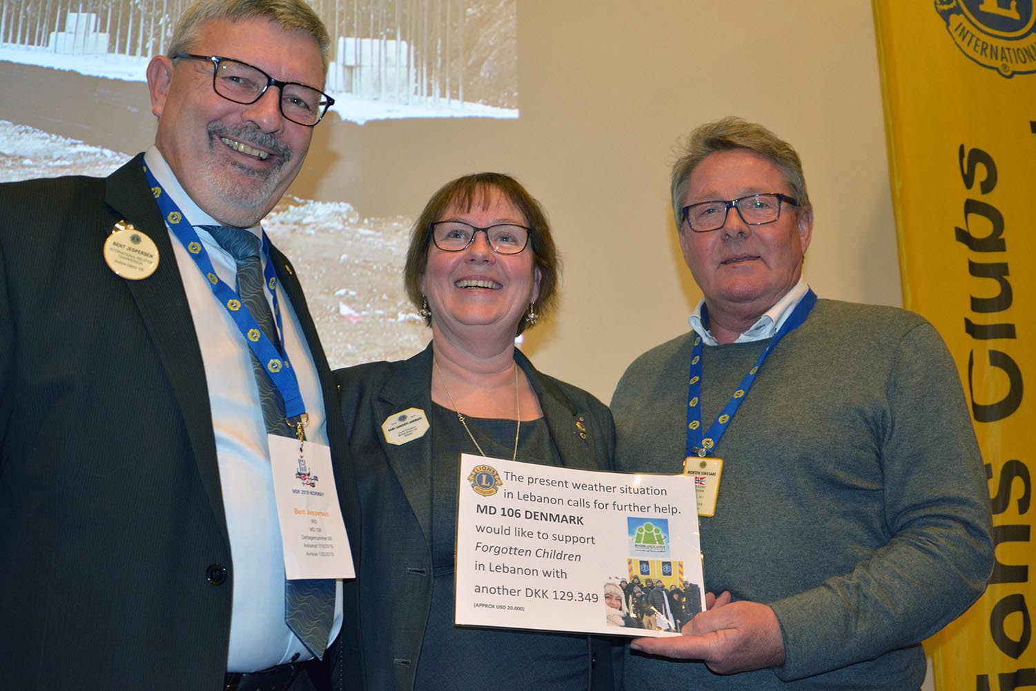 Rause dansker gave til syriske flyktninger