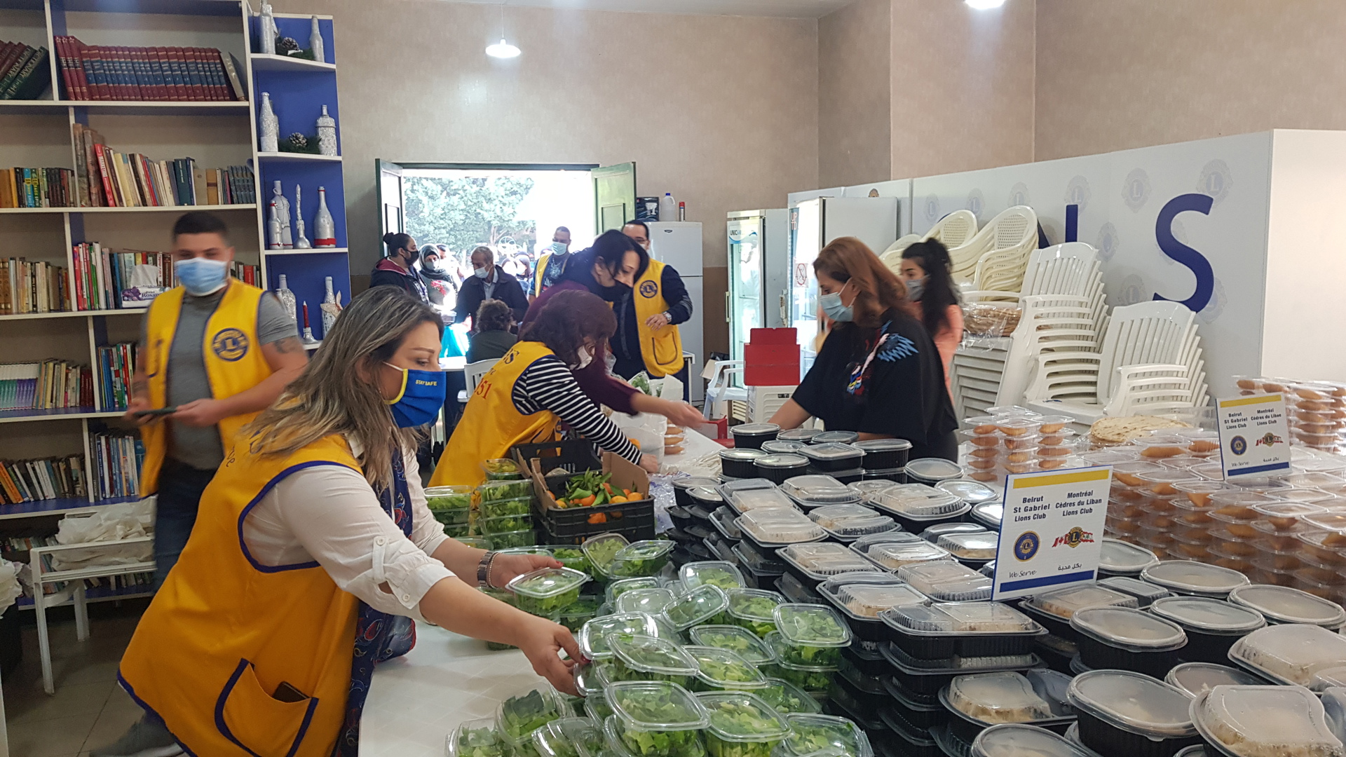 17 000 USD til Lions Charity Center i Beirut