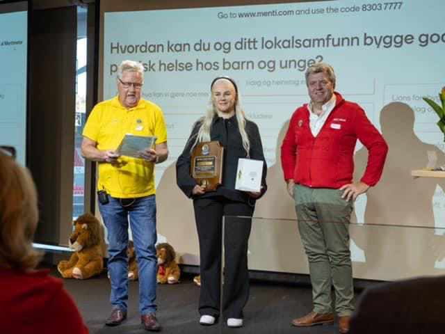 Lions høyeste utmerkelse til Mia Landsem