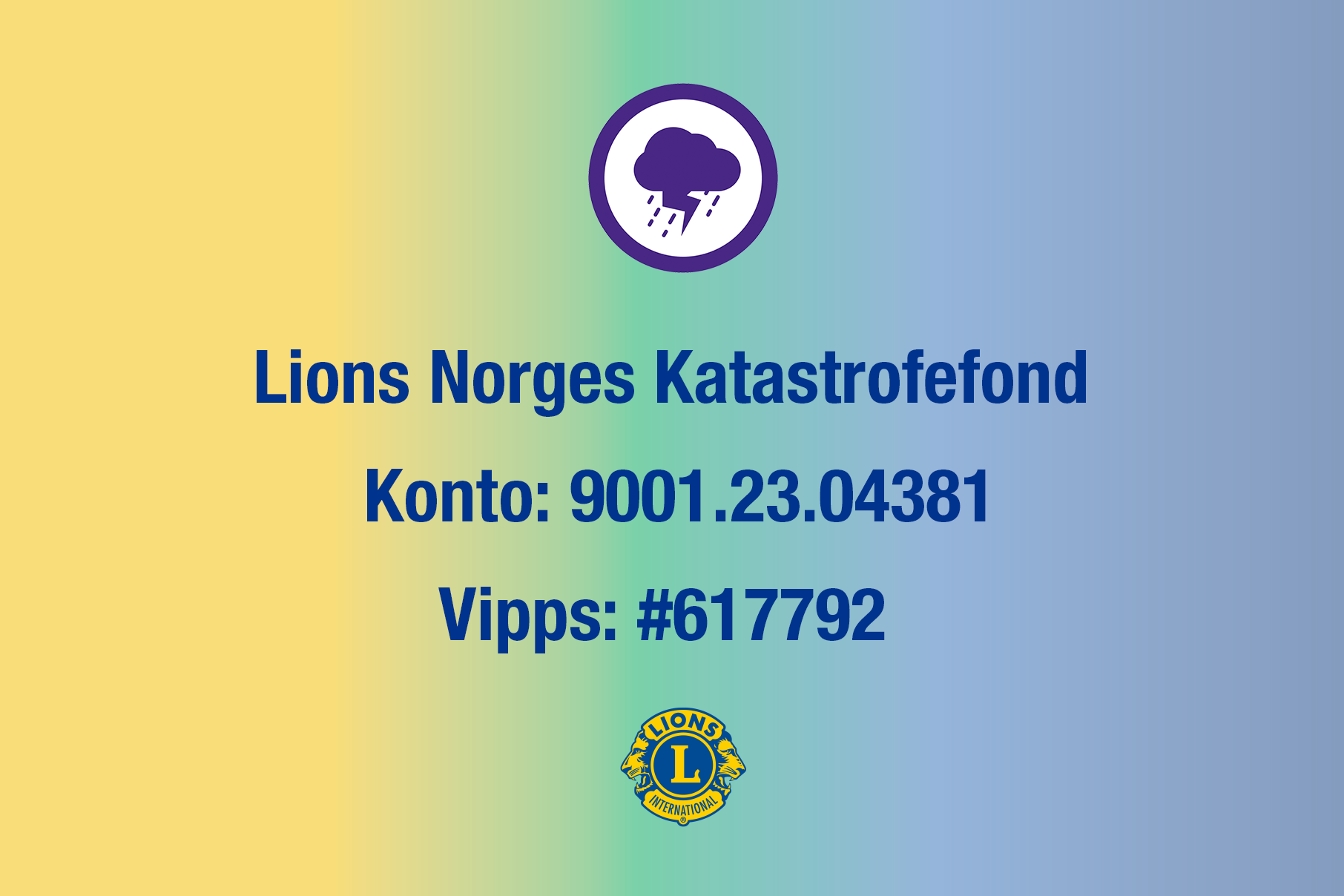 Lions hjelper brannrammede i California, USA