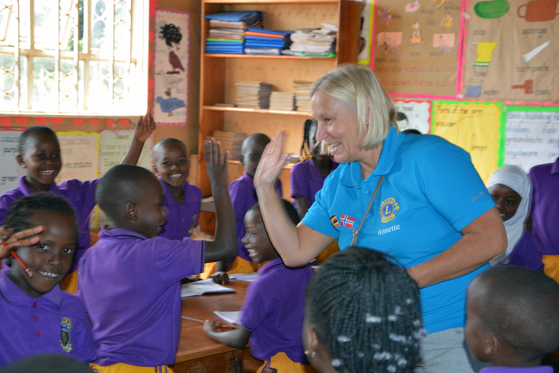 Visste du at Lions har egen fadderbarnordning?