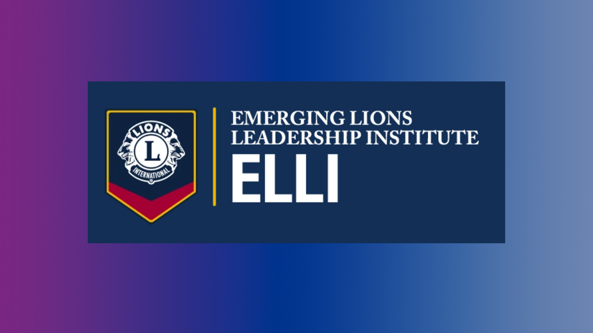 Artikkelbilde til artikkelen Bli tryggere som Lions-leder – delta på ELLI kurs!