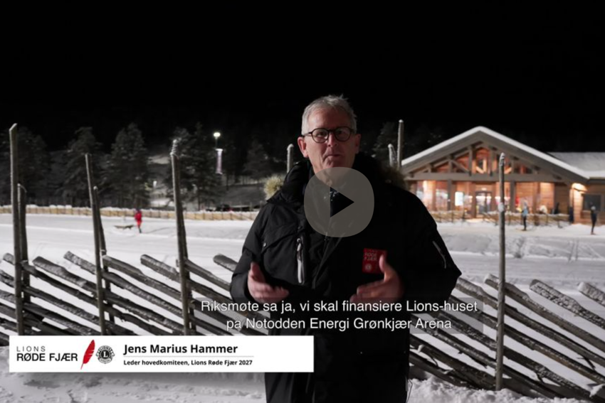 FILM: Støtt Lions Røde Fjær 2027