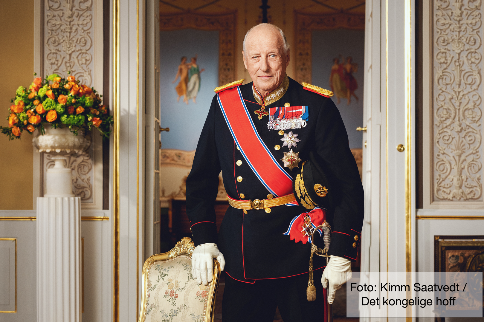 Kong Harald fortsetter som vår høye beskytter